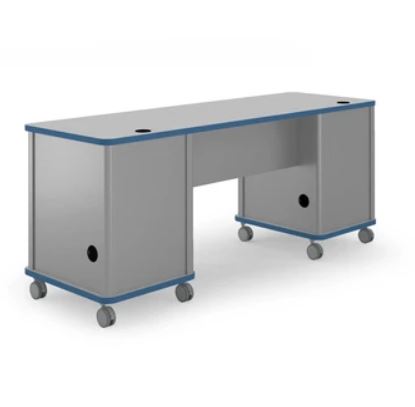 Accelerator Double Pedestal Teacher Desk