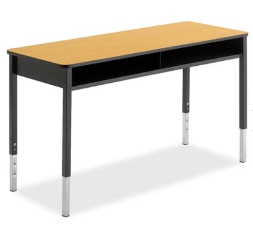 Honor Roll 4-Leg Double Desk