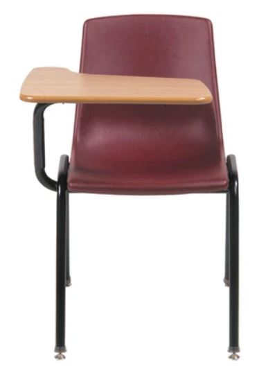 Alumni Educational Resources: Honor Roll Fixed Tablet Arm Chair