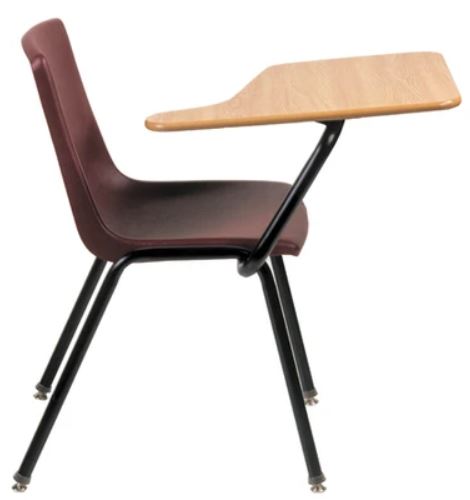 Alumni Educational Resources: Honor Roll Fixed Tablet Arm Chair