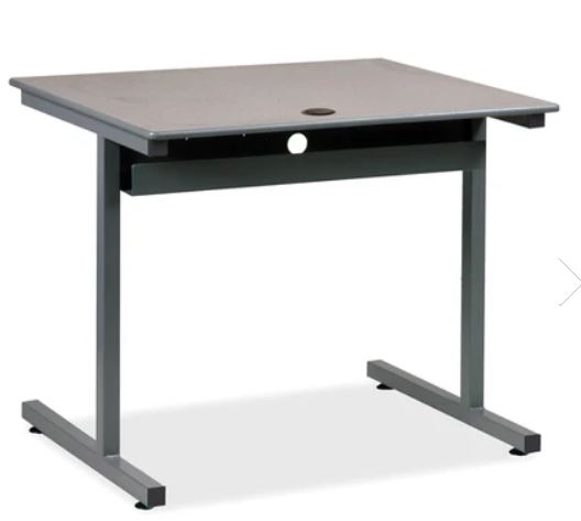 Honor Roll T-Leg Computer Table