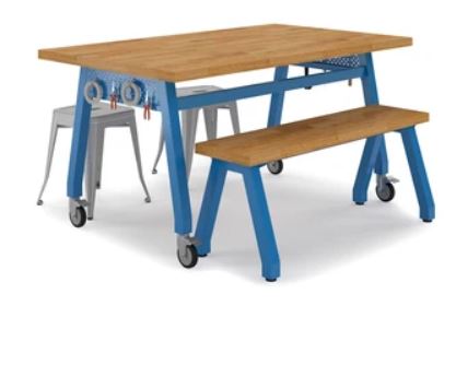 Makerspace Works Butcher Block Table