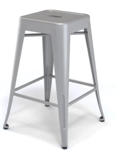 Makerspace Works Steel Stool