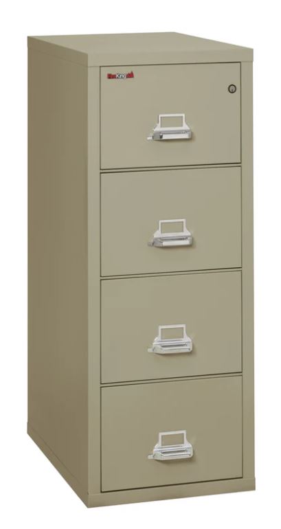 FireKing Classic 31" Vertical File Cabinet