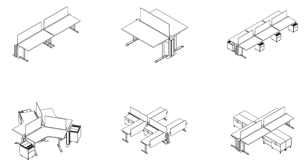 Friant: My-Hite 2 Stage Height-Adjustable Desk