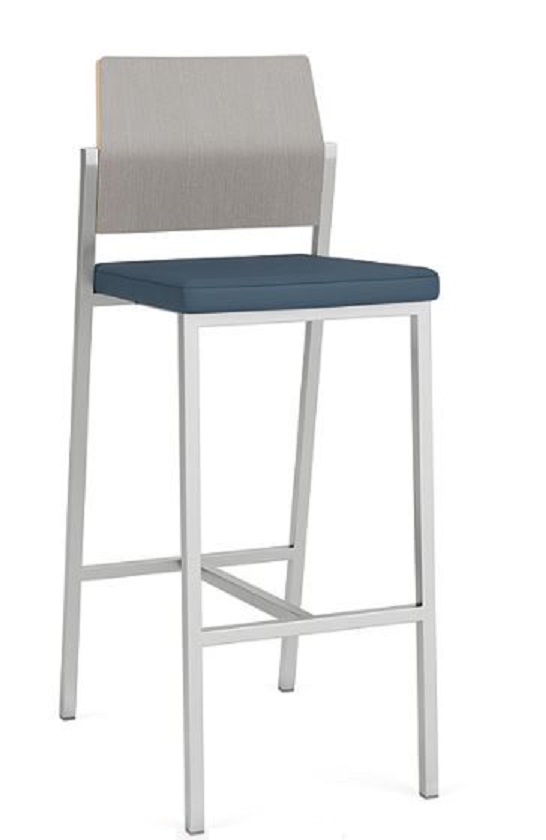 Avon Bar Height Stool - UPH Seat & LAM Back