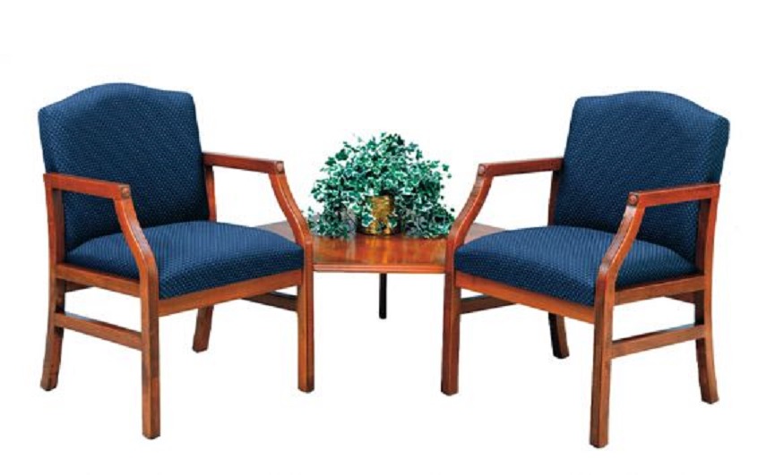 Hartford 2 Chairs with Connecting Corner Table