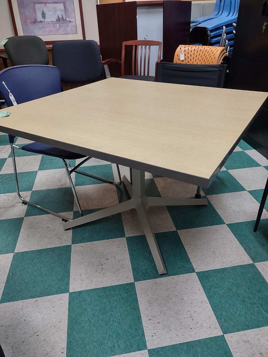 42" Square table