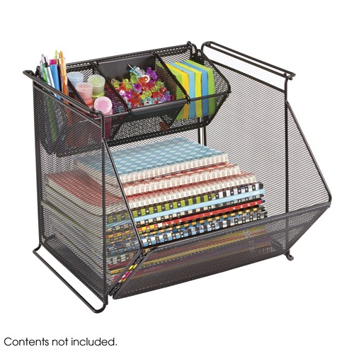 Onyx™ Stackable Mesh Storage Bins