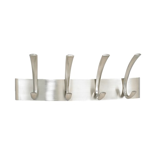 Metal Coat Rack, 4 Hook