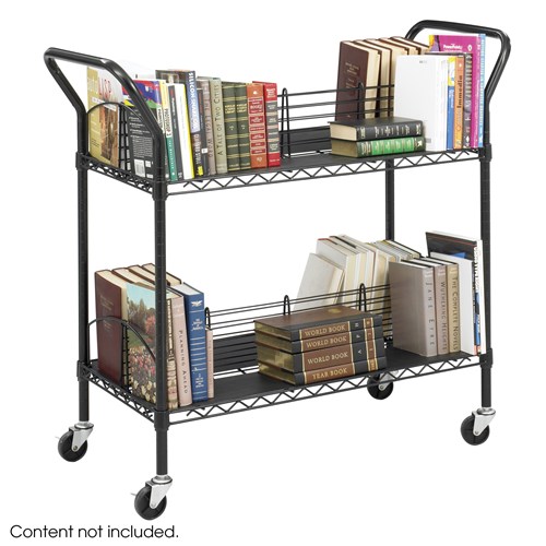 Wire Book Cart