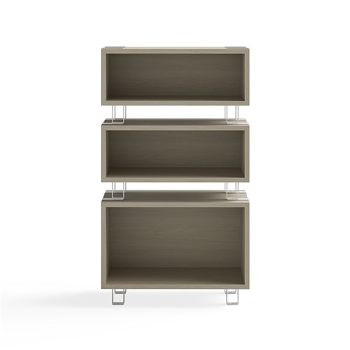 Safco Ready™ Home Office Stackable Storage, 17.25”H