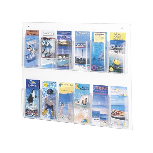 Clear2c™ 12 Pamphlet Display