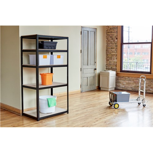 Boltless Steel and Particleboard Shelving 48x24