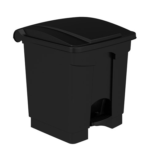 Plastic Step-On Receptacle, 8 Gallon