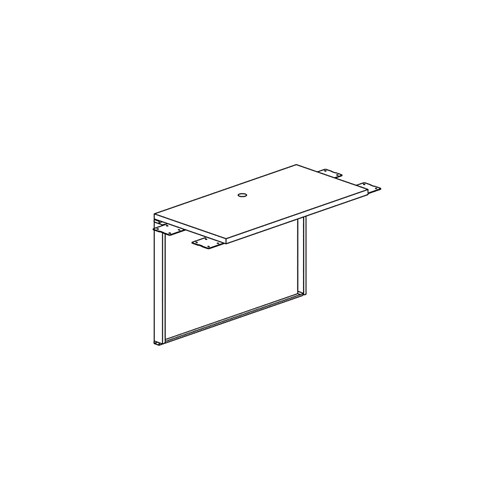 CSII™ Bridge, 2/3 Modesty Panel, 48" W