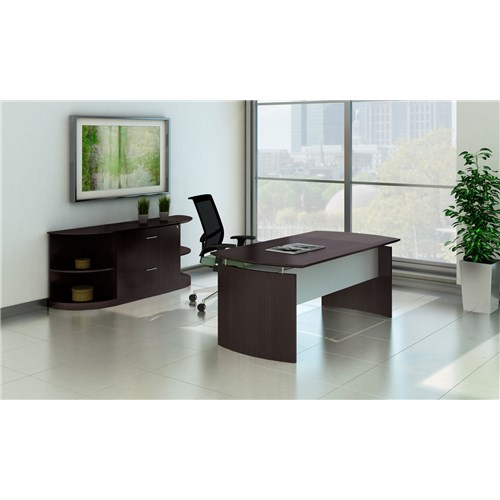 Medina™ 72" Curved Desk