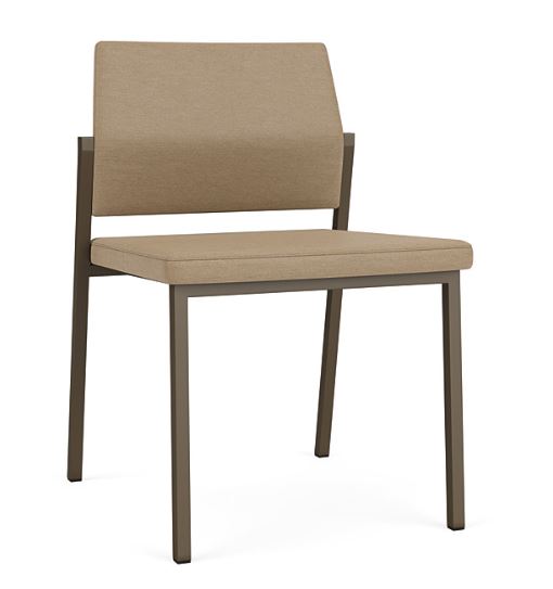 Avon Armless Chair - UPH Seat & UPH Back