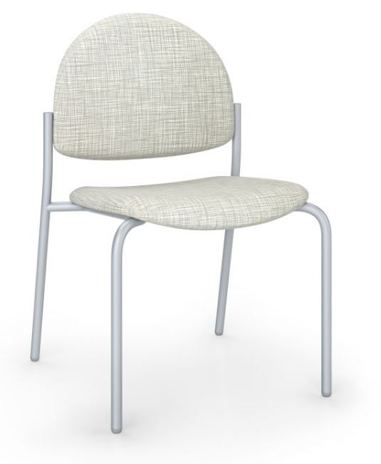 Chat Armless Guest Chair UPH Seat & Back
