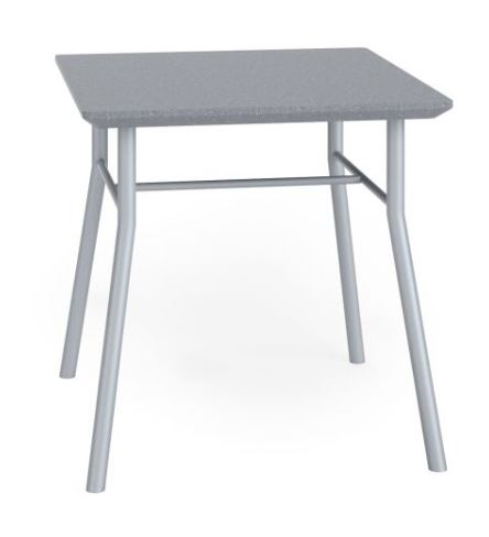 Chat End Table 20" Square - Solid Surface