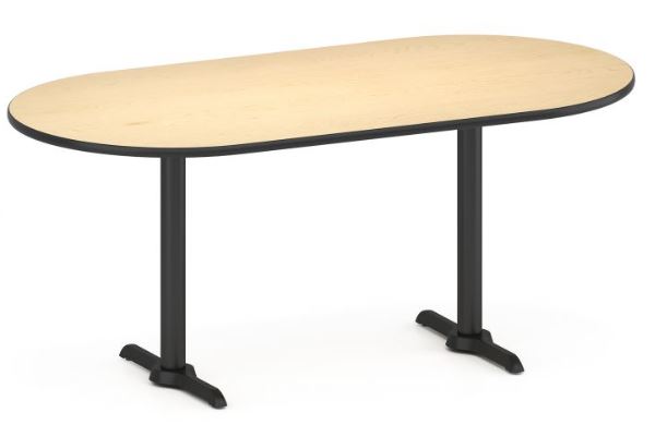 Concord 36"x72" Oval Table 30" Tall