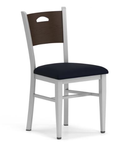 Concord Cafe Chair - Upholstered Seat