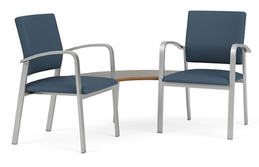 Newport 2 Chairs with Connecting Corner Table