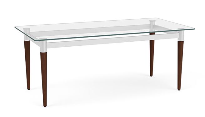 Siena Coffee Table - Glass Top