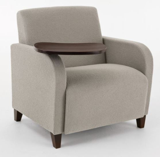 Siena Oversize Guest Chair with Swivel Tablet