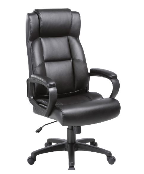 Lorell High-Back Leather Executive Chair
