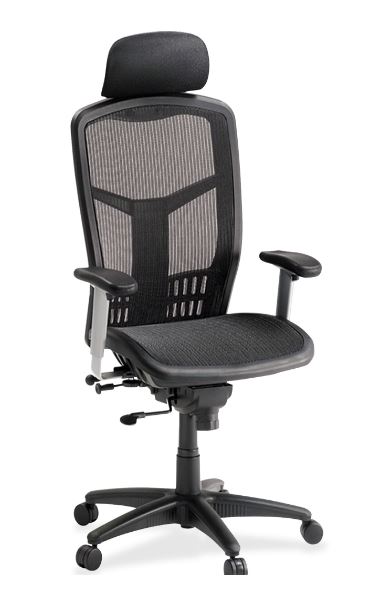 Lorell ErgoMesh Series High-Back Mesh Chair