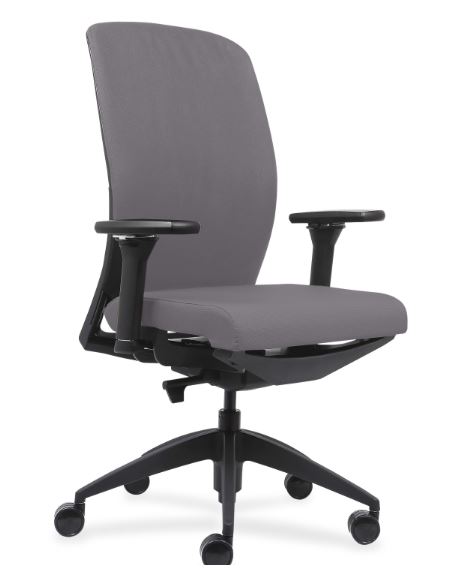 Lorell Executive Chairs With Fabric Seat & Back