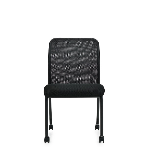 OTG Armless Mesh Back Guest w/ Casters
