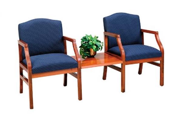 Hartford 2 Chairs with Connecting Center Table