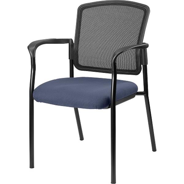 Lorell: Mesh Back Stackable Guest Chair