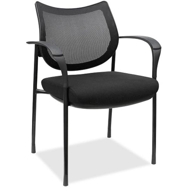 Lorell: Mesh Back Guest Chair with Arms