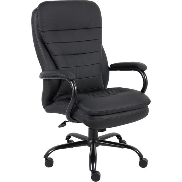 Lorell: Big & Tall Double Cushion Executive High-Back Chair