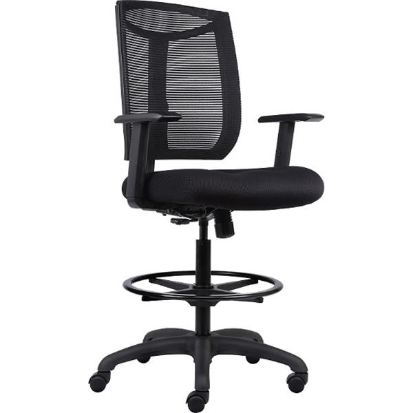 Lorell: Air Grid Seat Swivel Stool