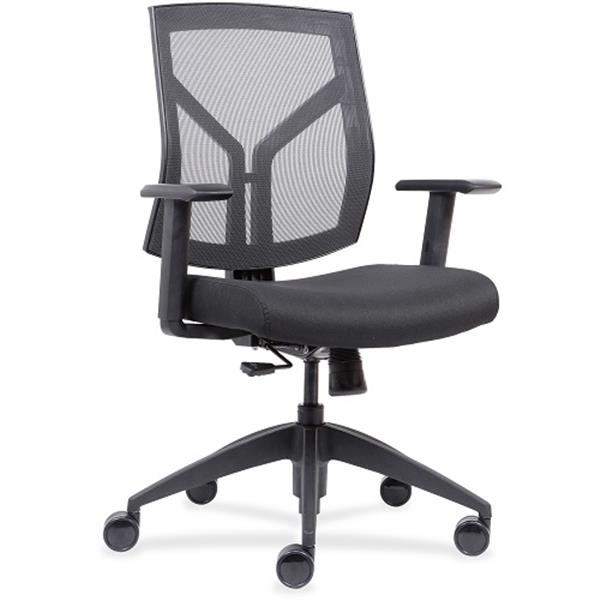 Lorell: Mesh Mid-Back Office Chair