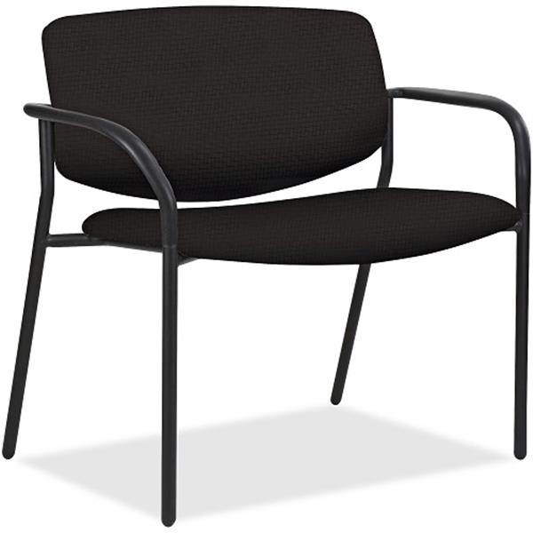 Lorell: Avent Big & Tall Upholstered Guest Chair with Arms