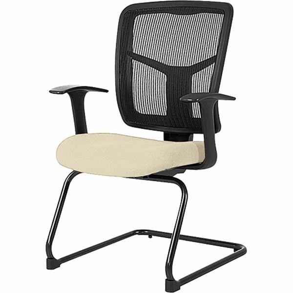 Lorell: Ergomesh Series Mesh Guest Chair