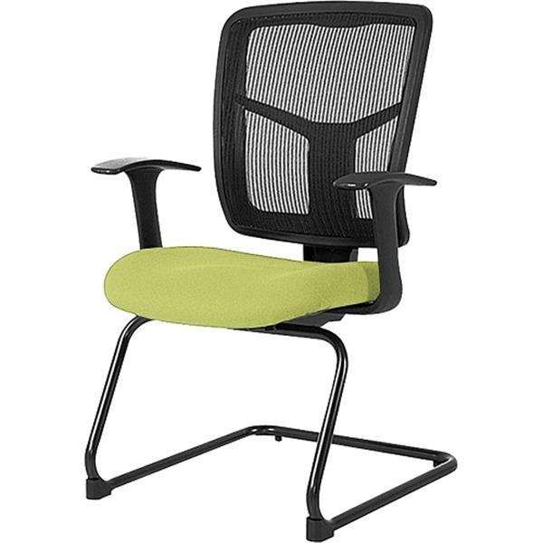 Lorell: Ergomesh Series Mesh Guest Chair