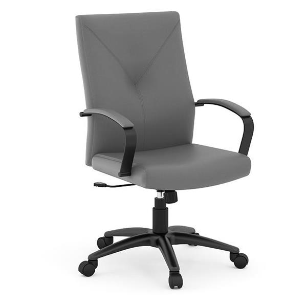 Performance 14010BLKGRY0509 - WREN EXECUTIVE CHAIR- BLACK & GRAY