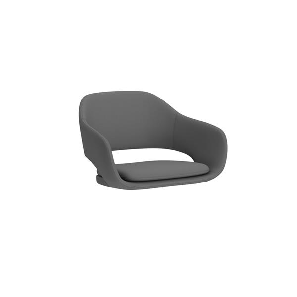 Performance 29110- KONA GUEST CHAIR- GREY (TUB ONLY, BASE NOT INCLUDED)