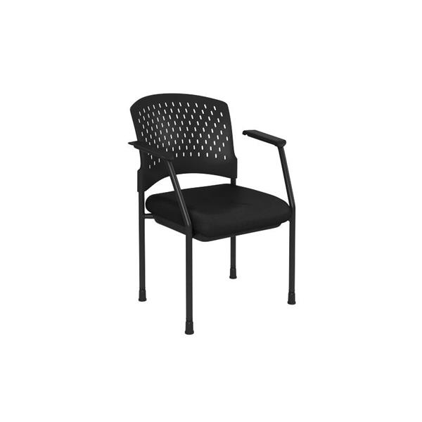 Performance 3204 STACKABLE GUEST CHAIR W/ARMS-BLK9106