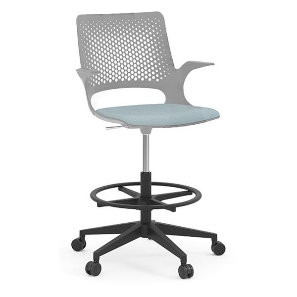 Performance 42141- HARMONY DRAFTING STOOL BASE - BLACK (BASE ONLY)