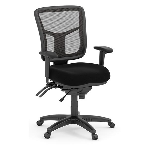 Performance 7754 COOL MAX TASK CHAIR-BLACK 9106