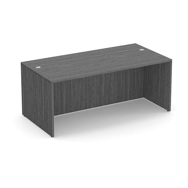 Performance Classic PL101 35X71 DESK SHELL- NEWPORT GRAY