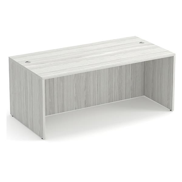 Performance Classic PL101 35x71 DESK SHELL- Silver Birch