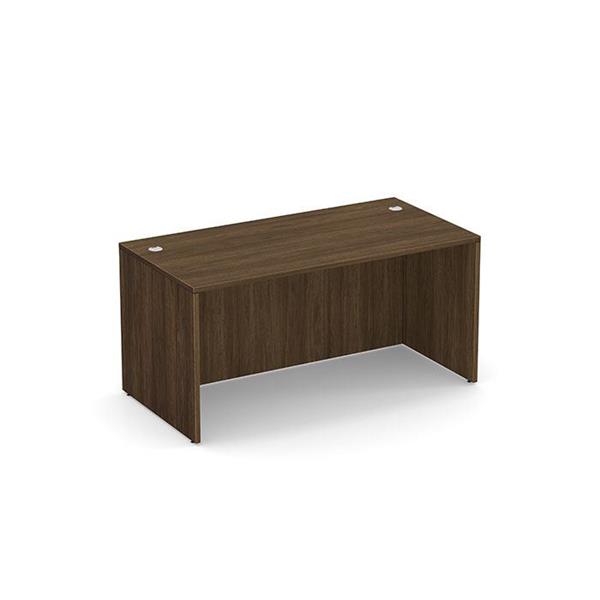 Performance Classic PL103 30x60 DESK SHELL- MODERN WALNUT